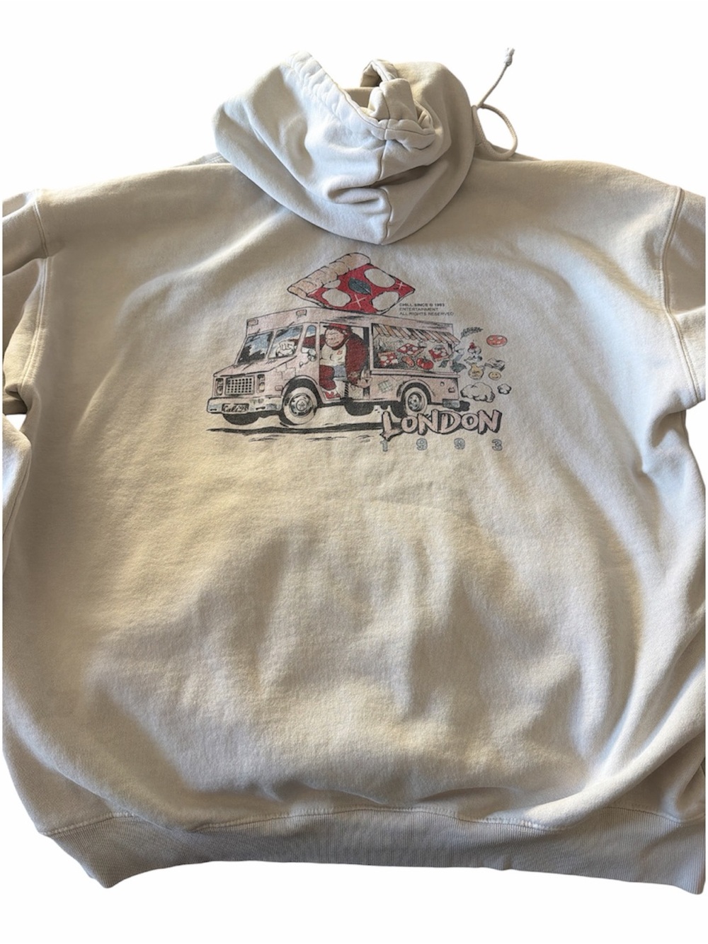 John Galt. Pacsun. Cream London Graphic Hoodie